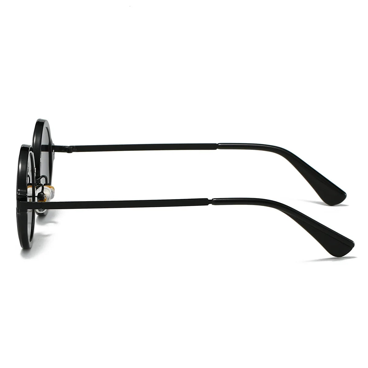 New Lenon Retro Metal Round Frame Red Sunglasses High Quality UV400