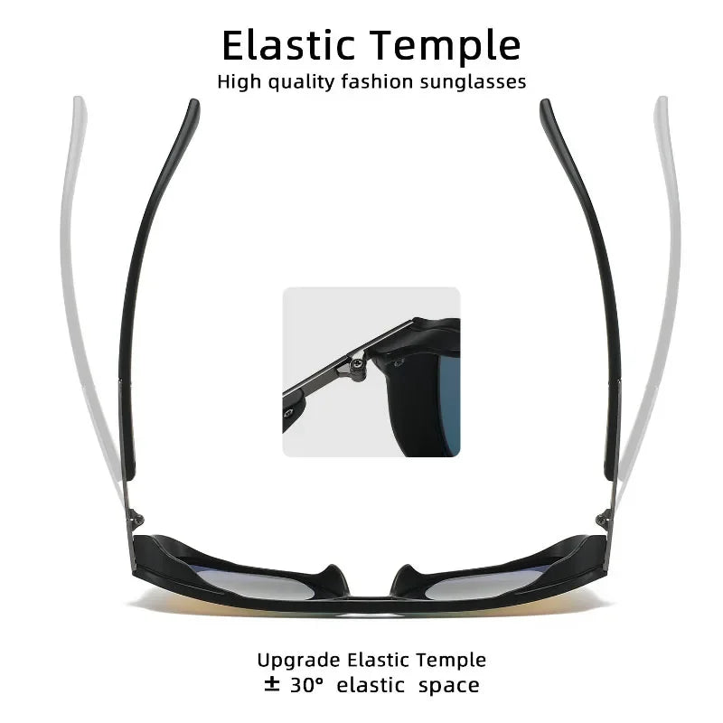 Steampunk Polarized Sunglasses Vintage Shades UV400